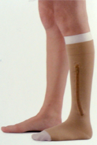JOBST Medical LegWear 1 201x300 จ๊อปถุงน่องสำหรับผู้ที่มีแผลที่ขา  jobst medical leg wear ulcercare